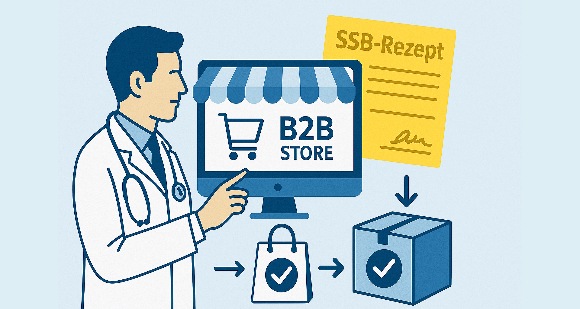Digital, effizient & rechtssicher: Der neue B2B-Shop für Medizinprodukte