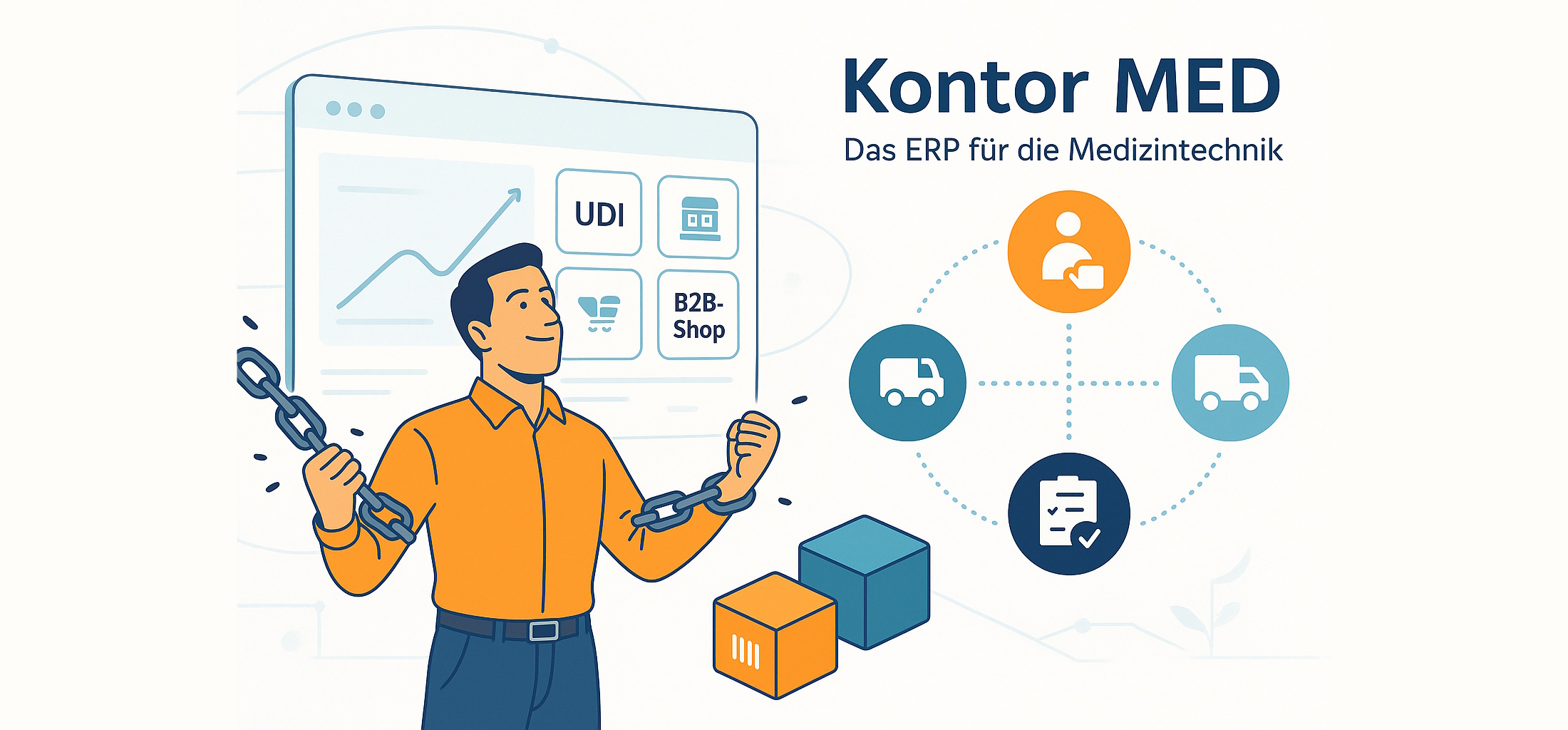 Warum ist ein Spezial-ERP für Medizinprodukte meist die bessere Wahl?